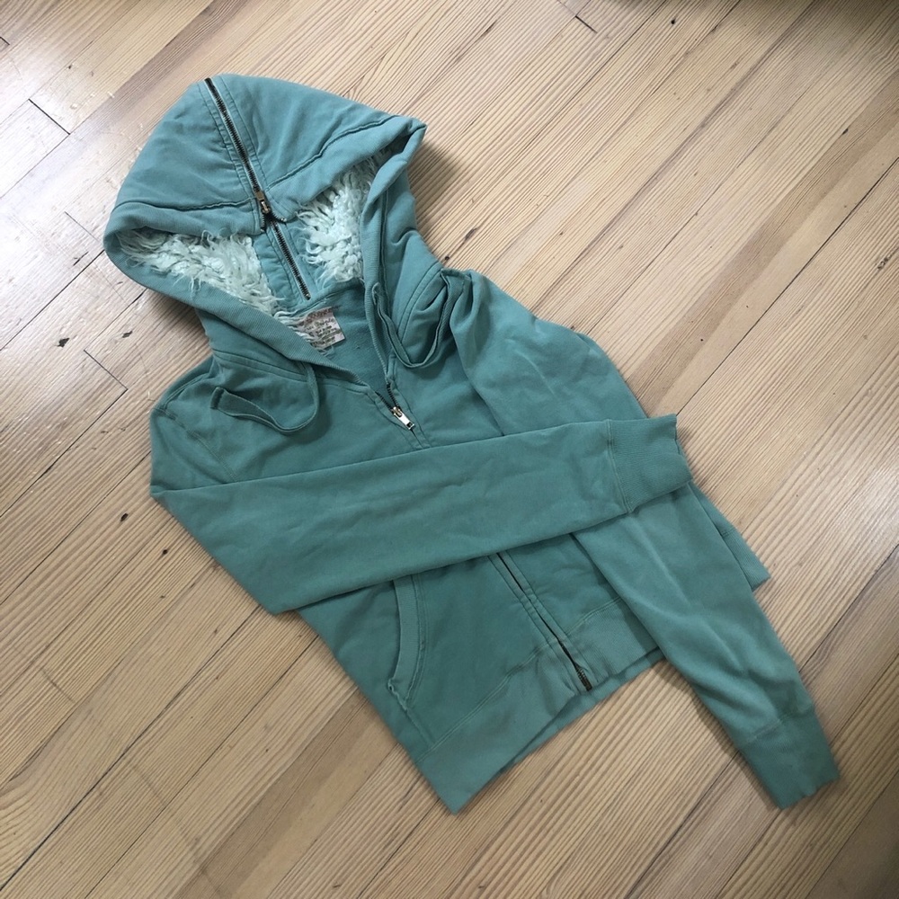 Free People Rare Zip Up Hoodie